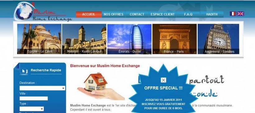 Muslim Home Exchange