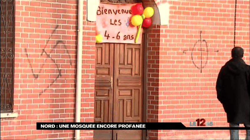 Profanation de la mosquée d'Escaudain