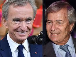 Les milliardaires Arnault et Bolloré